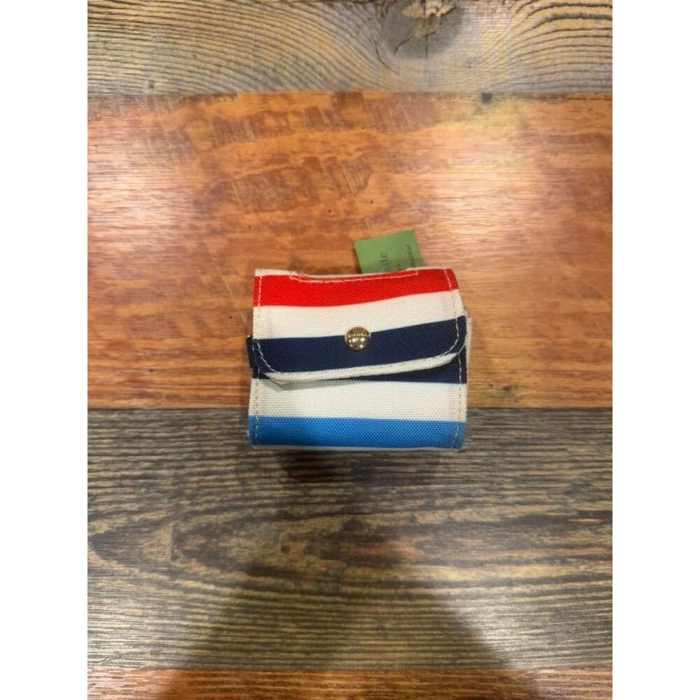 Kate Spade New York Doggy Poop Bag Holder Striped NWT